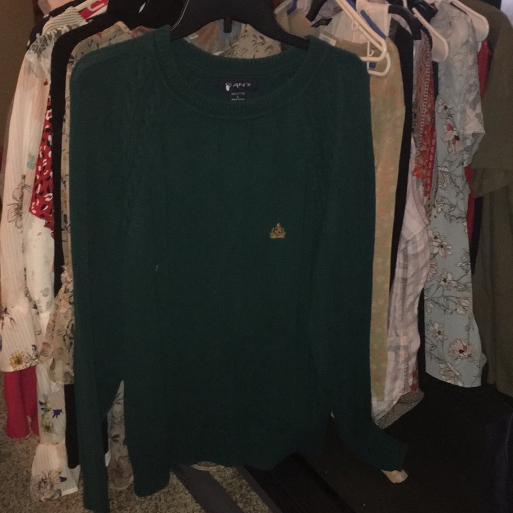 Green sweater